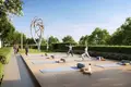 Wohnkomplex New Terra Heights Residence with swimming pools and a mini golf course close to the airport and Expo 2020, Expo City, Dubai, UAE