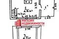 Maison 2 chambres 34 m² Kapciouski sielski Saviet, Bélarus