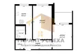 2 room apartment 52 m² Muchaviecki sielski Saviet, Belarus