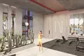 Residential complex New Ocean Pearl Residence with swimming pools close to the canal and Dubai Creek, Dubai Islands, Dubai, UAE