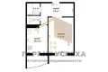 Wohnung 1 zimmer 45 m² Muchaviecki sielski Saviet, Belarus