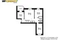 3 room apartment 68 m² Barysaw, Belarus