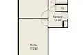 Квартира 2 комнаты 50 м² Минск, Беларусь
