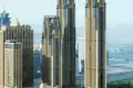 Complexe résidentiel High-rise residence Meera Tower with a panoramic view right on the banks of the Dubai Water Canal, Al Habtoor City, Dubai, UAE