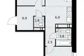 Apartamento 3 habitaciones 60 m² Kommunarka, Rusia