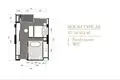 Квартира 1 комната 37 м² Камала, Таиланд