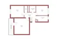 Appartement 3 chambres 61 m² Cracovie, Pologne