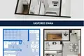 Apartamento 1 habitacion 57 m² Tivat, Montenegro