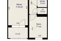Mieszkanie 1 pokój 33 m² Mińsk, Białoruś