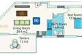 1 bedroom apartment 51 m² Gastria, Northern Cyprus