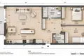 3 room apartment 73 m² Warsaw, Poland