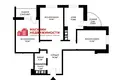 3 room apartment 80 m² Hrodna, Belarus