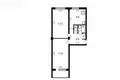 Квартира 2 комнаты 54 м² Минск, Беларусь
