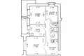 3 room apartment 68 m² Minsk, Belarus
