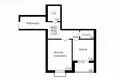 1 room apartment 49 m² Zhodzina, Belarus