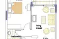 Apartamento 1 habitacion 51 m² Mandria, Chipre
