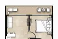 Appartement 1 chambre 36 m² Thalang, Thaïlande