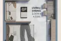 Студия 42 м² Дубай, ОАЭ