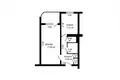 Квартира 1 комната 33 м² Минск, Беларусь