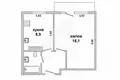 Appartement 1 chambre 32 m² Biaroza, Bélarus