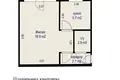 Wohnung 1 zimmer 30 m² Minsk, Belarus
