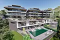 Mieszkanie 2 pokoi 51 m² Alanya, Turcja