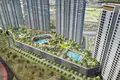 Complejo residencial New Solis Residence with swimming pools and a gym, Motor City, Dubai, UAE