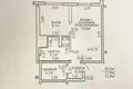 Appartement 38 m² Kalodziscanski sielski Saviet, Bélarus