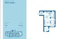 Studio 50 m² Radovici, Montenegro
