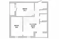 Квартира 3 комнаты 82 м² Брест, Беларусь