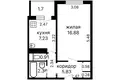 Apartamento 1 habitación 34 m² Minsk, Belarús
