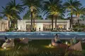 Residential complex New Rivera Residence with gardens, flower farms and a fitness area, The Valley, Dubai, UAE