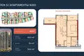 Mieszkanie 2 pokoi 58 m² Batumi, Gruzja