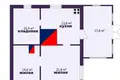 Casa 78 m² Krasnadvorski sielski Saviet, Belarús