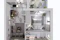 Студия 1 спальня 47 м² Асоматос, Кипр