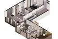 Wohnung 1 Schlafzimmer 63 m² Budva, Montenegro
