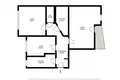 Appartement 3 chambres 62 m² Varsovie, Pologne