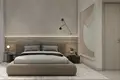 Complexe résidentiel New complex of furnished apartments Concept 7 with swimming pools and a wellness center close to Palm Jumeirah, JVC, Dubai, UAE