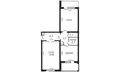 Квартира 2 комнаты 56 м² Фаниполь, Беларусь