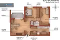 3 room apartment 72 m² Vilnius, Lithuania