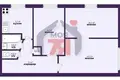 3 room apartment 50 m² Maladzyechna, Belarus