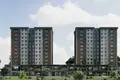 Kompleks mieszkalny New residence with a business center, a swimming pool and a green area close to a metro station and the city center, Istanbul, Turkey