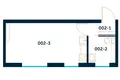 1 room apartment 20 m² Riga, Latvia