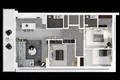 Mieszkanie 3 pokoi 157 m² Trikomo, Cypr Północny