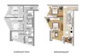 Wohnung 3 zimmer 65 m² Minsk, Belarus