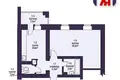 Квартира 1 комната 36 м² Слуцк, Беларусь
