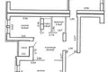 Квартира 2 комнаты 66 м² Минск, Беларусь