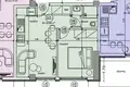 Appartement 2 chambres 46 m² Nea Kallikrateia, Grèce