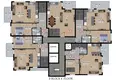 Penthouse 1 bedroom 55 m² Alanya, Turkey