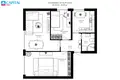 Mieszkanie 3 pokoi 56 m² Święciany, Litwa